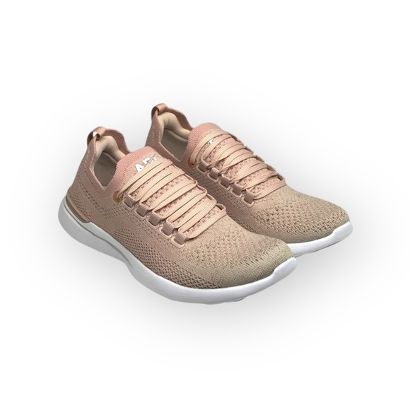 VHTF: new Lululemon x APL ॐ Techloom Breeze Knit Sneaker ॐ Rose Gold Dust ॐ 5.5M - Picture 11 of 16